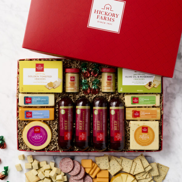 Celebration Spread: Hickory Farms Gift Box