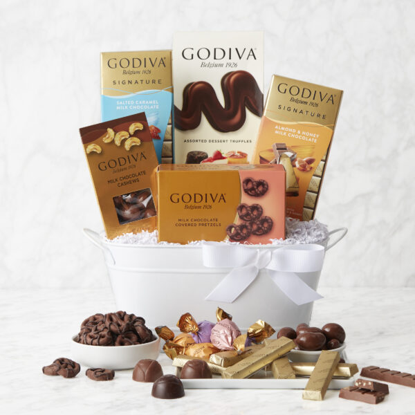 Godiva Goodies: Premium Chocolate Gift Basket