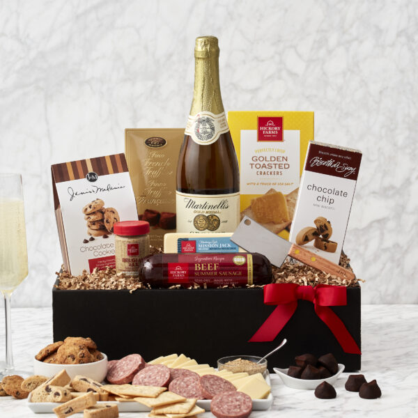 Sparkling Surprise: Gourmet Gift Box