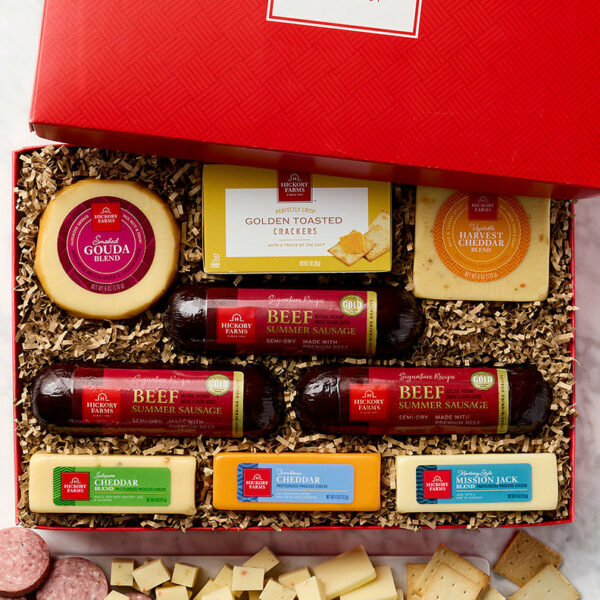 Hearty Selections: Hickory Farms Gift Box