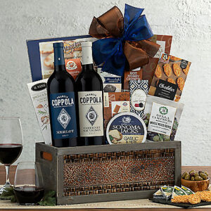 Coppola Diamond Red Duet: Wine Gift Basket